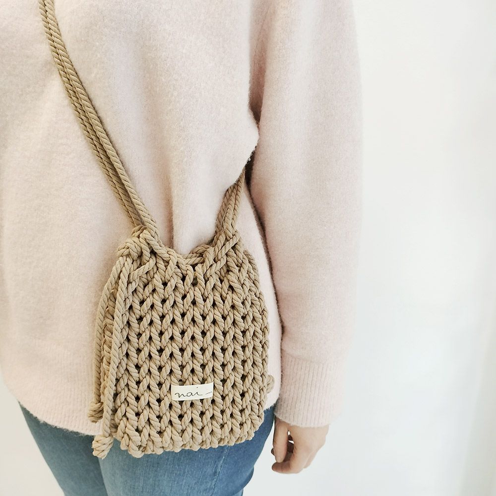 TALLER TEXTIL MACRAMÉ - Bolso - Imagen 6