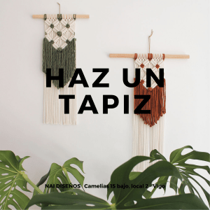Taller Macramé - Haz un tapiz geométrico