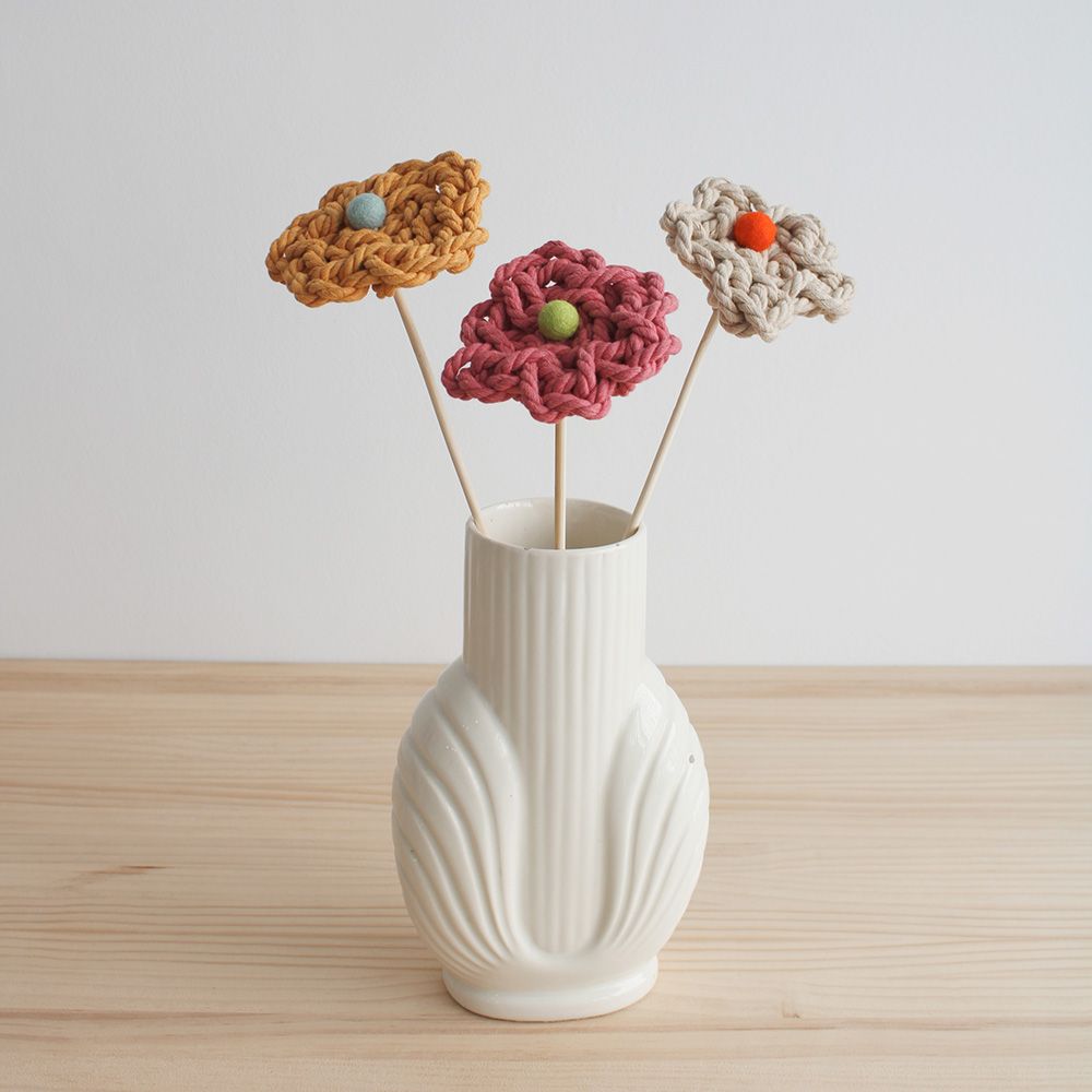 Taller Flores textiles - Imagen 2