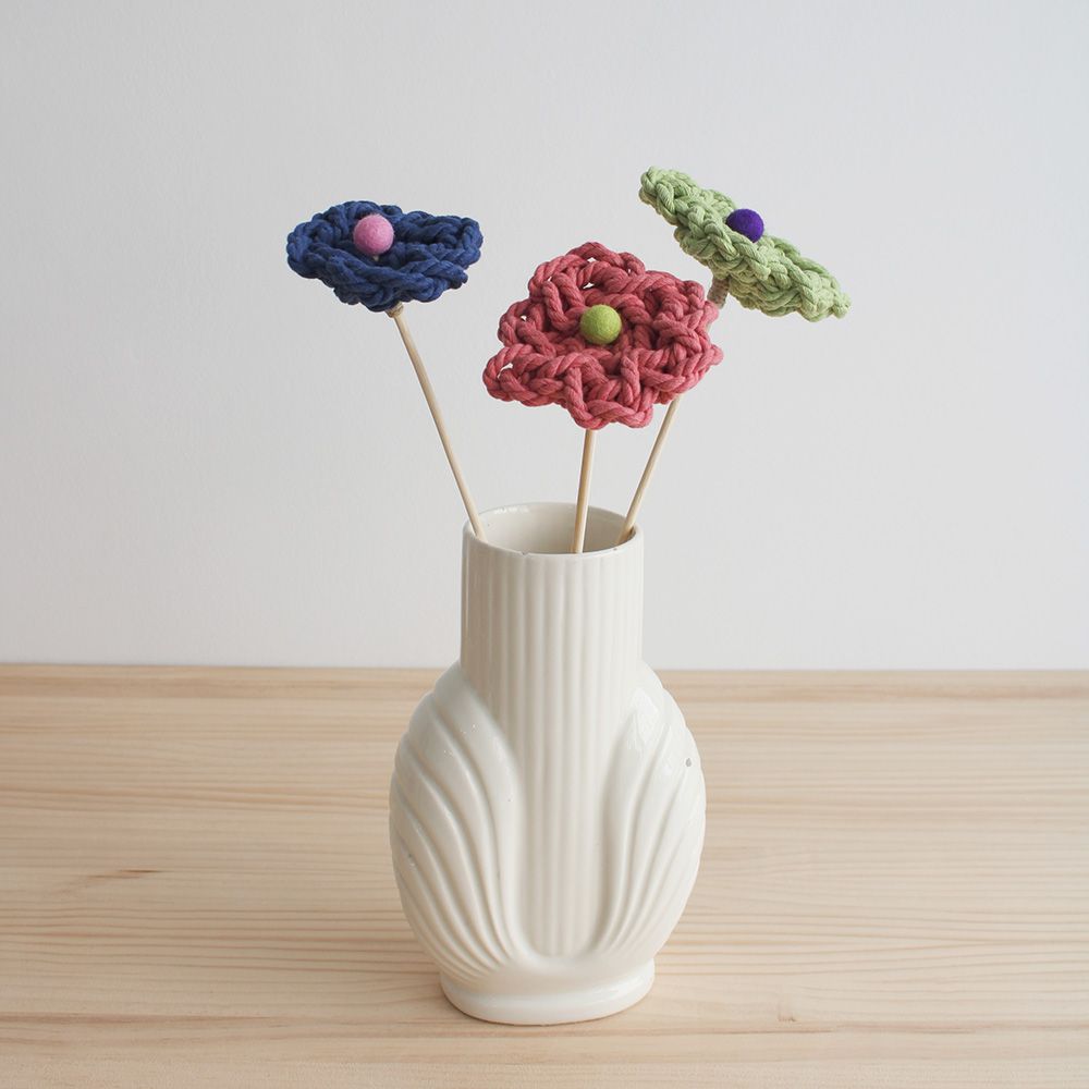 Taller Flores textiles - Imagen 6